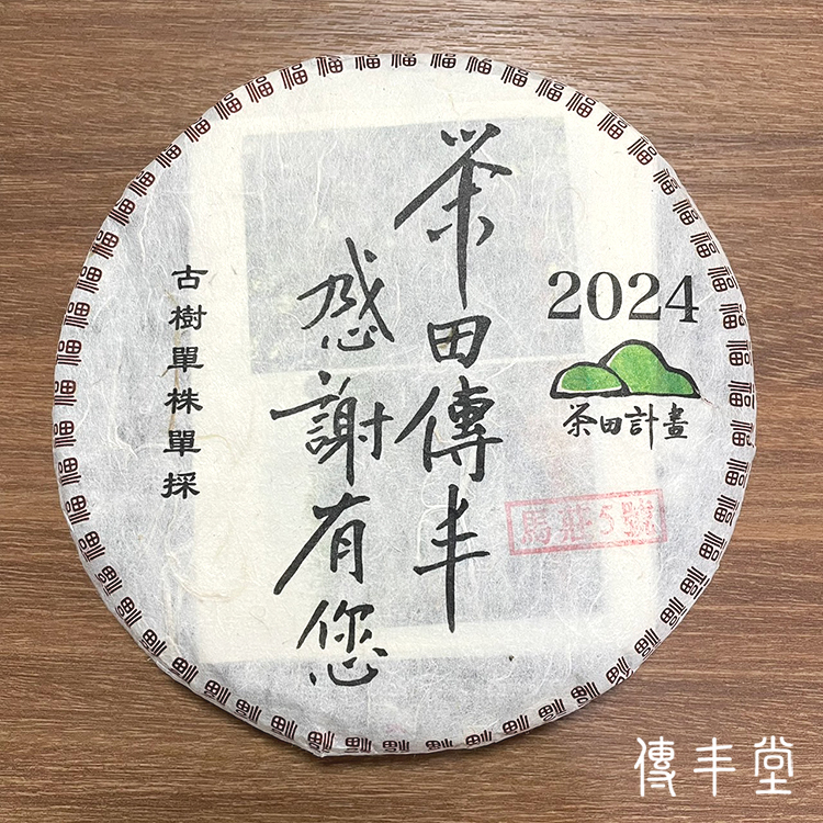 2023年 單株古樹青餅(馬庄古樹-編號5)